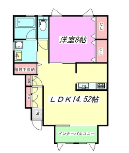 アルテア【1階】の間取り