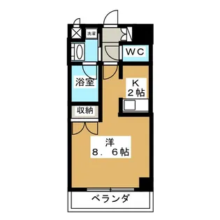 プリンセス アイ【5階】の間取り
