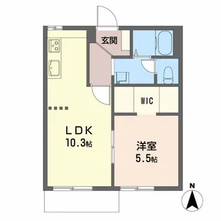 リゾームハウスB【2階】の間取り