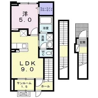 Boscato G【3階】の間取り