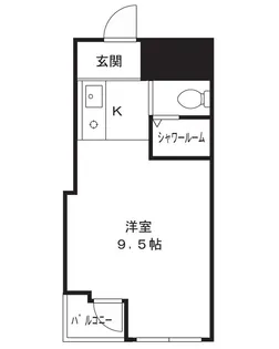 ストークビル横浜【3階】の間取り
