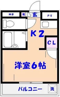 ツッカーハイム【3階】の間取り