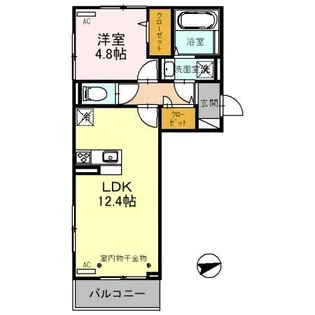dan(ダン)【2階】の間取り