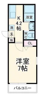 ガーデンヒルズ芝EAST【3階】の間取り