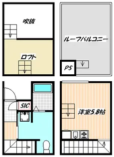 ワイズアネックスBの間取り