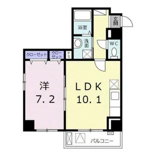 プリムローズ【4階】の間取り