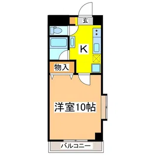 リバーサイド福村 III【2階】の間取り