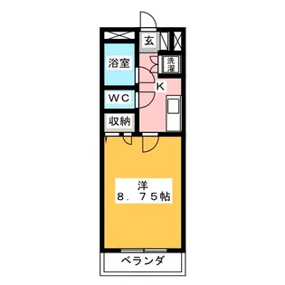 エトワール西所沢【3階】の間取り