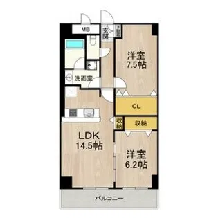 インプルーブ金山【11階】の間取り