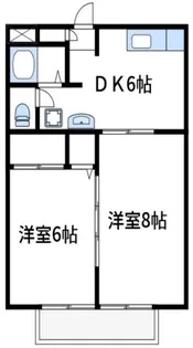 パークヒルズ相武台前【2階】の間取り