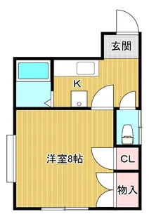 セピアハウスHAMA【1階】の間取り