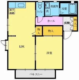 パス・カリーニョA【1階】の間取り