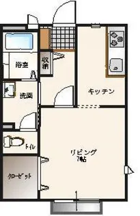 大平ピアハウス【2階】の間取り