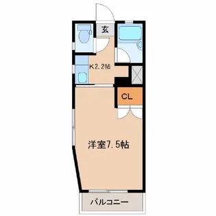 ソレイユ【2階】の間取り