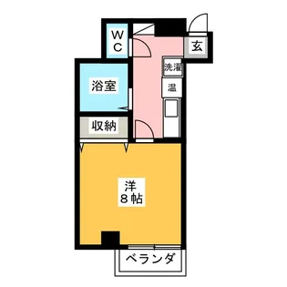 メゾンアコール【2階】の間取り