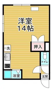 ドリームハイツ【1階】の間取り