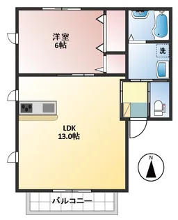 インザファームIX【1階】の間取り