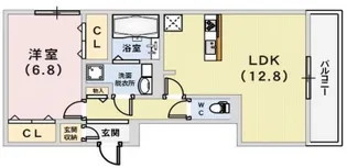 Bianca垂水【1階】の間取り