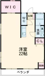 プチハウスIII【2階】の間取り