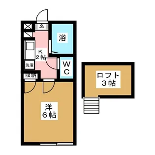 ロフティ菅沼【1階】の間取り