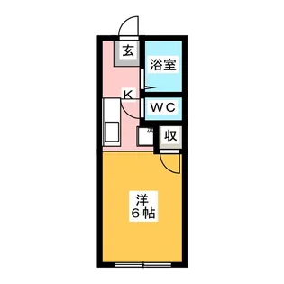 ハイム親和【2階】の間取り