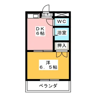 アネックス大幸【4階】の間取り