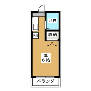 サカエヤレジデンス【3階】の間取り
