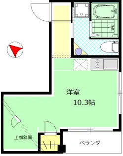 イズミヤbldg【4階】の間取り