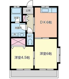 エトワールI【2階】の間取り