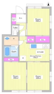 ル・ソレイユ上野毛【1階】の間取り