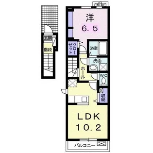 グランデマーレ【2階】の間取り