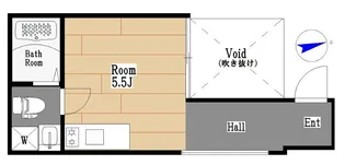 trias360【2階】の間取り
