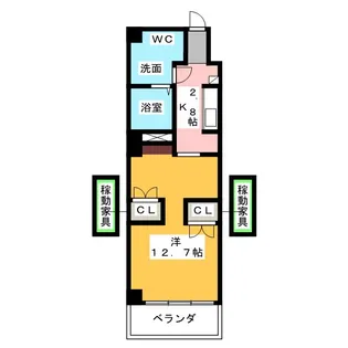 Lucidezza【2階】の間取り