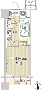 Long Island Ebisu【6階】の間取り