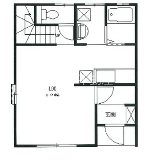 静岡県浜松市中央区三島町【一戸建】の間取り