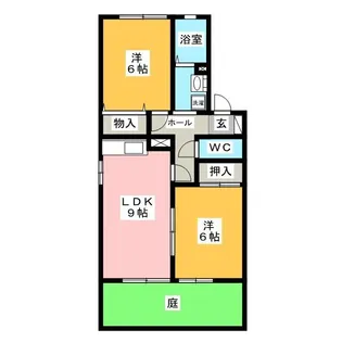 アポロタウン F【1階】の間取り