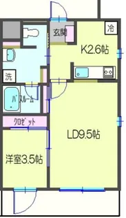 カスティージョ【5階】の間取り