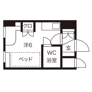 北海道札幌市中央区大通西17【マンション】の間取り