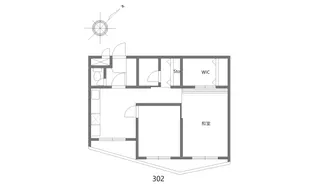 ワイケービー桜台【3階】の間取り