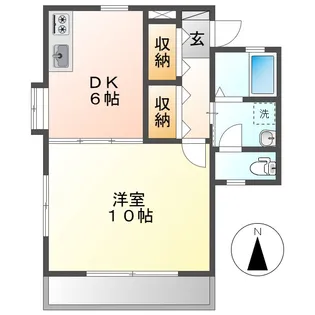 ジンジャエールII【2階】の間取り