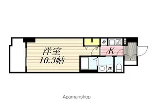 SーRESIDENCE岐阜駅【10階】の間取り