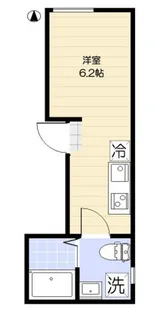 東京都大田区羽田1【アパート】の間取り