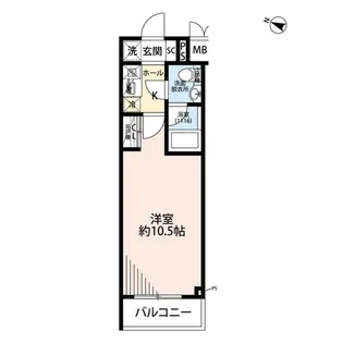 東京都板橋区栄町【マンション】の間取り