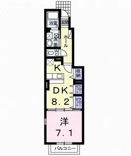 サン・セレーノ【1階】の間取り