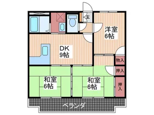 広島県広島市安芸区矢野東4【マンション】の間取り