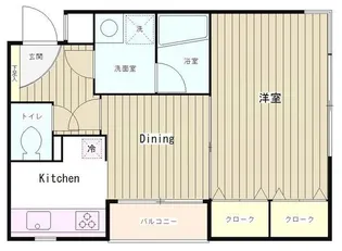 四ツ谷HOUSE【2階】の間取り