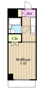 パレット30【0】【7階】の間取り