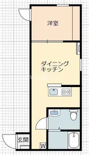 レブロン籠原【1階】の間取り