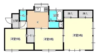 埼玉県坂戸市西坂戸3【一戸建】の間取り