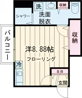 キャビン 3【1階】の間取り